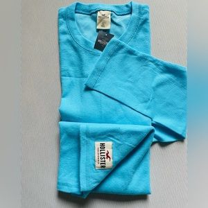 Hollister Men’s L Long-sleeve Ribbed Crewneck